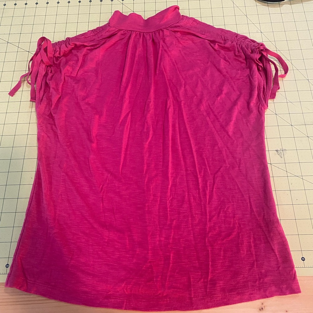 Pink Anthropologie brand T-shirt